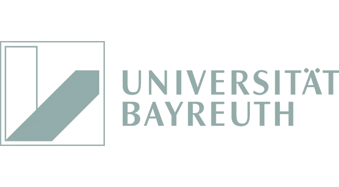 Universität Bayreuth Logo in einem hellen grün